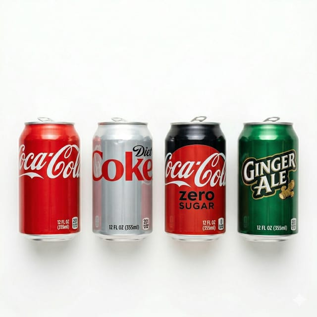 Coca-Cola Cans (12oz).