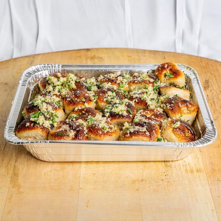 Delicious Garlic Knots Await