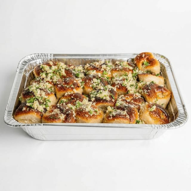 Garlic Knots Platter.