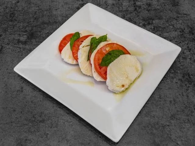 Mozzarella Caprese Salad.